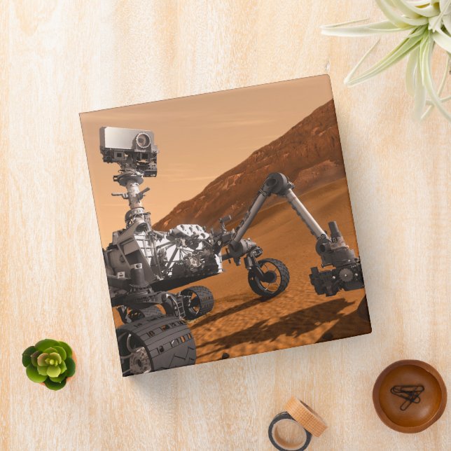 Mars Science Laboratory Curiosity Rover. 3 Ring Binder (In Situ)