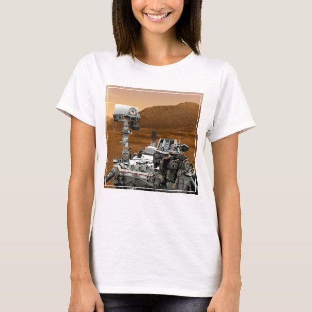Mars Science Laboratory Curiosity Rover. 3 T-Shirt (Front)