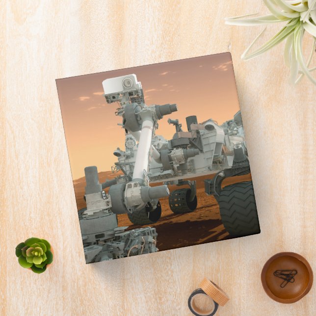 Mars Science Laboratory Curiosity Rover. 4 3 Ring Binder (In Situ)