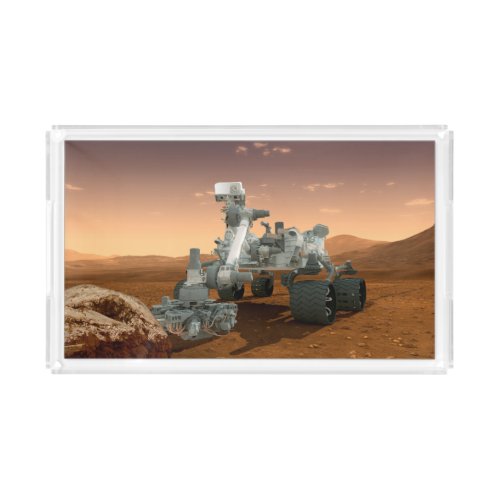 Mars Science Laboratory Curiosity Rover 4 Acrylic Tray