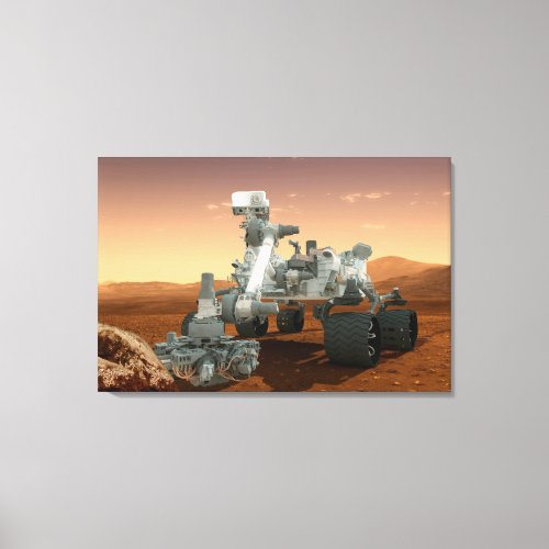 Mars Science Laboratory Curiosity Rover 4 Canvas Print