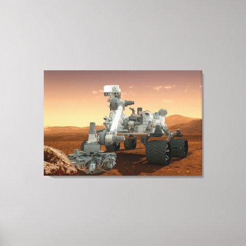 Mars Science Laboratory Curiosity Rover 4 Canvas Print