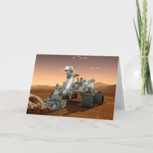 Mars Science Laboratory Curiosity Rover 4 Card