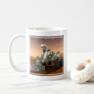 Mars Science Laboratory Curiosity Rover. 4 Coffee Mug
