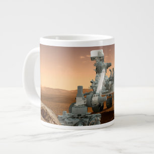 Mars Science Laboratory Curiosity Rover. 4 Giant Coffee Mug