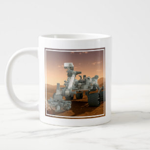 Mars Science Laboratory Curiosity Rover. 4 Giant Coffee Mug