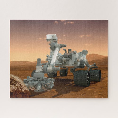 Mars Science Laboratory Curiosity Rover 4 Jigsaw Puzzle