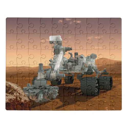 Mars Science Laboratory Curiosity Rover 4 Jigsaw Puzzle