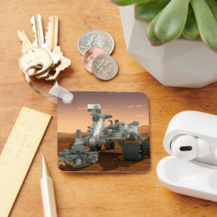 Mars Science Laboratory Curiosity Rover. 4 Keychain