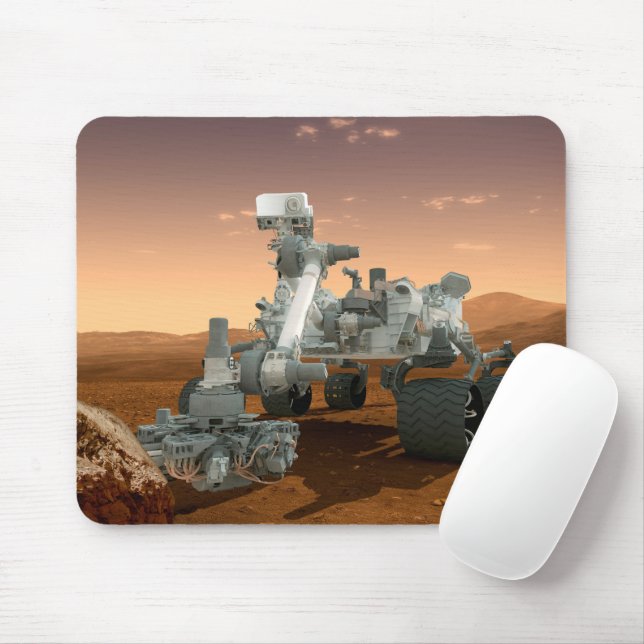 Mars Science Laboratory Curiosity Rover. 4 Mouse Pad (With Mouse)