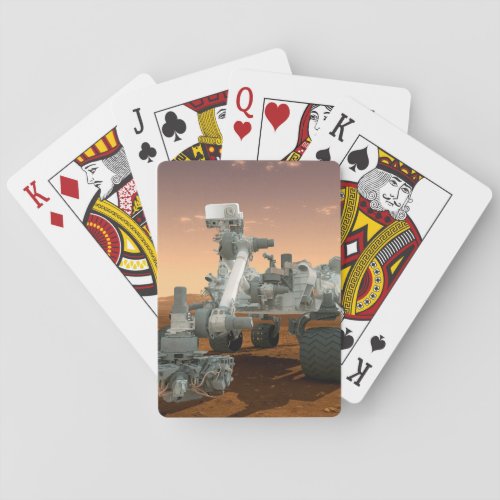 Mars Science Laboratory Curiosity Rover 4 Playing Cards