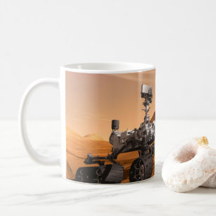 Mars Science Laboratory Curiosity Rover. Coffee Mug