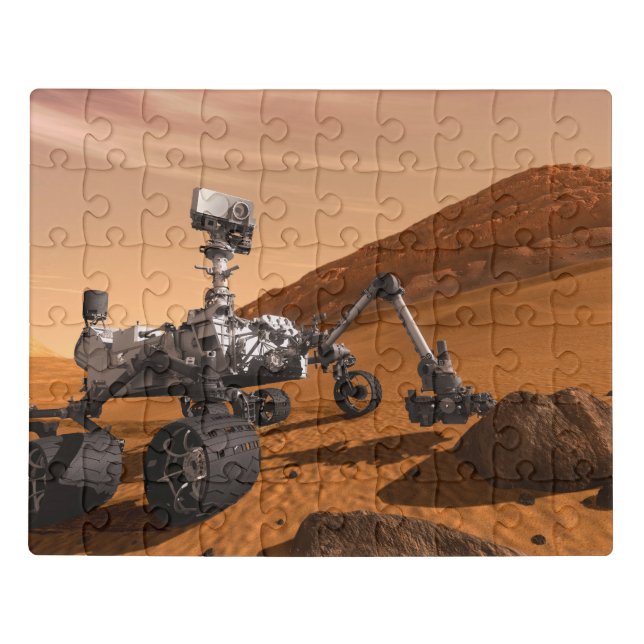 Mars Science Laboratory Curiosity Rover. Jigsaw Puzzle (Puzzle Horizontal)