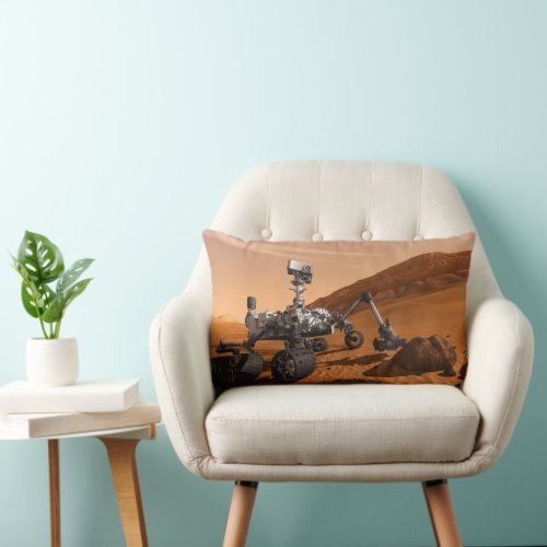 Mars Science Laboratory Curiosity Rover Lumbar Pillow