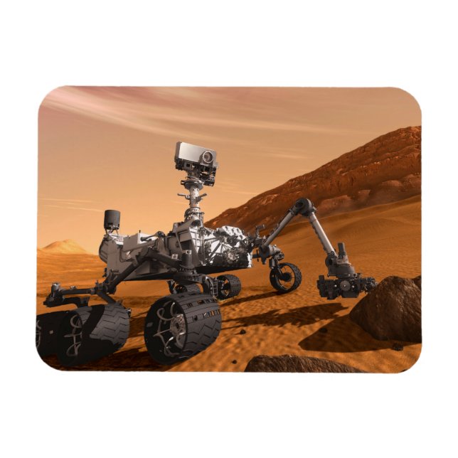 Mars Science Laboratory Curiosity Rover. Magnet (Horizontal)