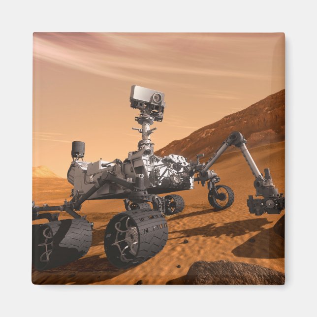 Mars Science Laboratory Curiosity Rover. Magnet (Front)