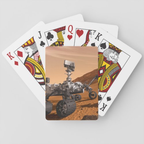 Mars Science Laboratory Curiosity Rover Playing Cards