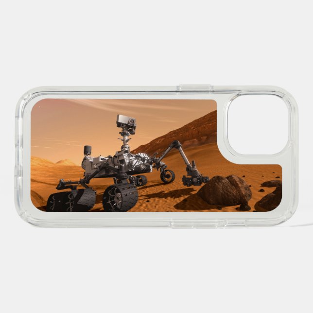 Mars Science Laboratory Curiosity Rover. Speck iPhone Case (Horz)