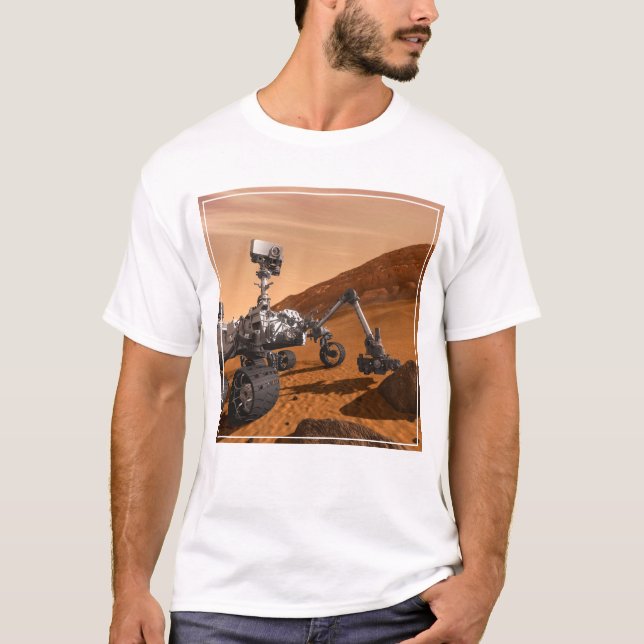 Mars Science Laboratory Curiosity Rover. T-Shirt (Front)
