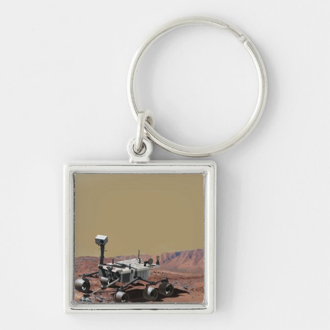Mars Science Laboratory Keychain (Front)
