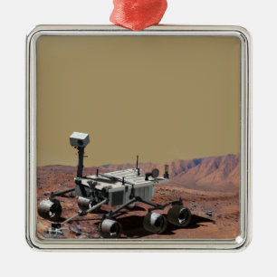 Mars Science Laboratory Metal Ornament