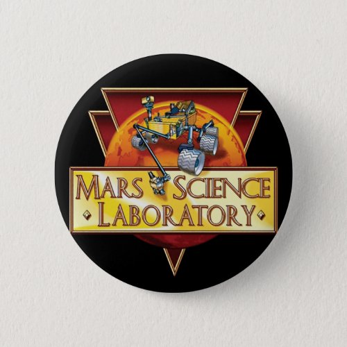 Mars Science Laboratory Mission Logo Button