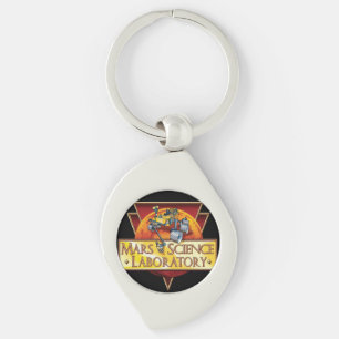 Mars Science Laboratory Mission Logo Keychain