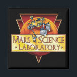 Mars Science Laboratory Mission Logo Magnet<br><div class="desc">The logo of the Mars Science Laboratory (MSL) mission, a robotic space probe mission to Mars launched by NASA on November 26, 2011 which successfully landed the Mars rover Curiosity in Gale Crater on August 6, 2012. The overall objectives include investigating Mars' habitability, studying its climate and geology, and collecting...</div>
