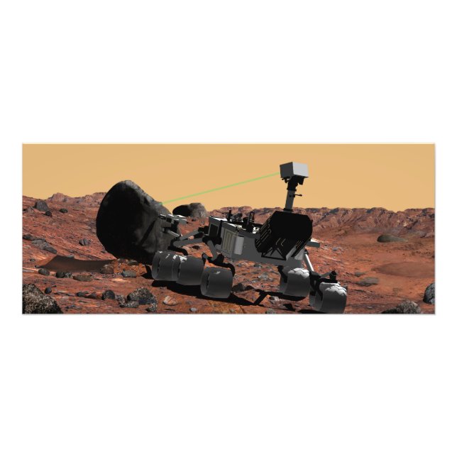 Mars Science Laboratory Photo Print (Front)