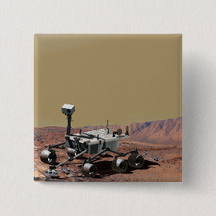 Mars Science Laboratory Pinback Button