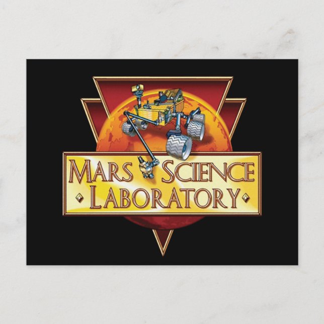 Mars Science Laboratory Postcard (Front)
