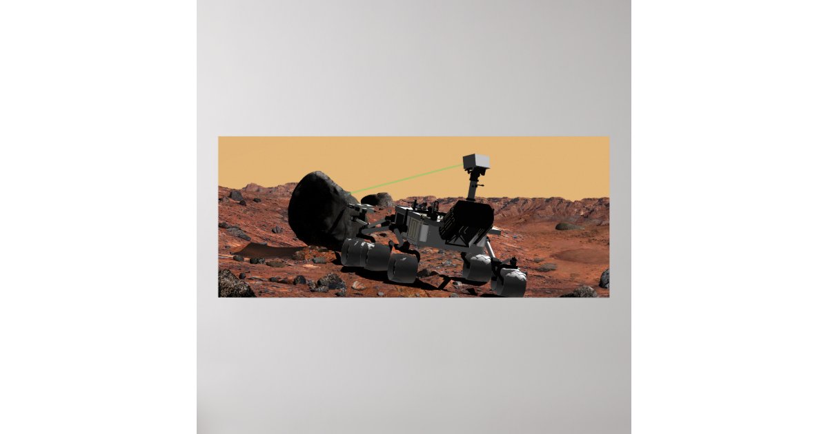 Mars Science Laboratory Poster | Zazzle