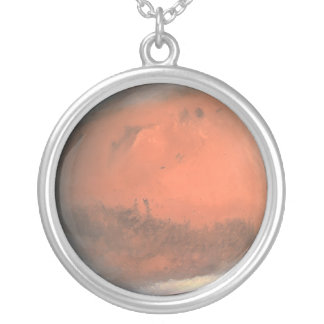 Mars! Silver Plated Necklace
