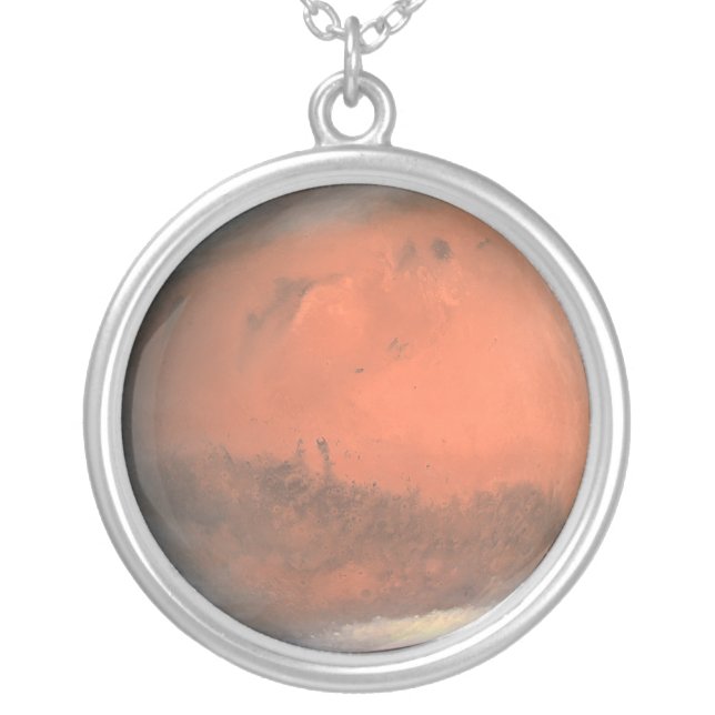 Mars! Silver Plated Necklace (Front)