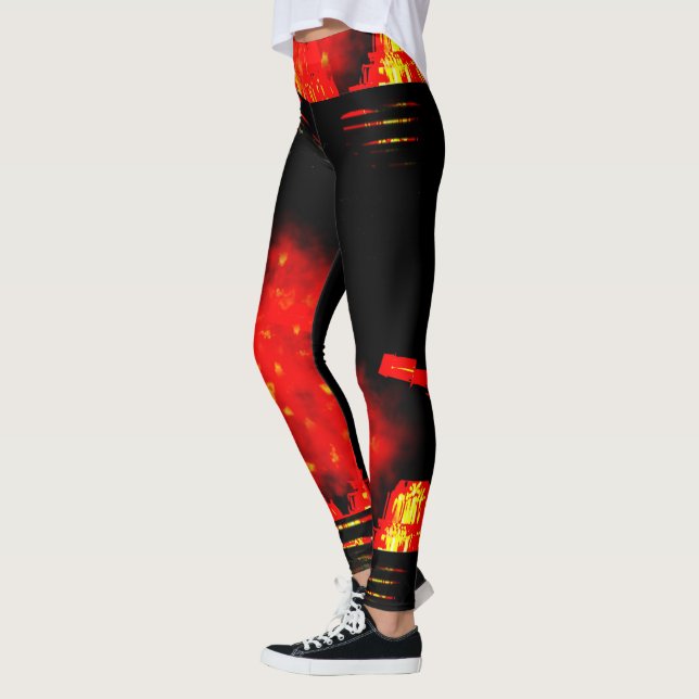 Mars Space Junk leggings (Left)