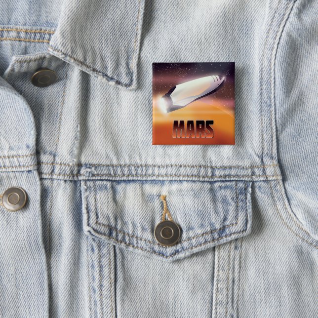 Mars Space poster Button (In Situ)