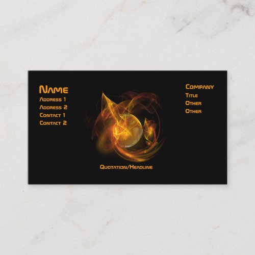 Mars Spectacular Business Card Templates