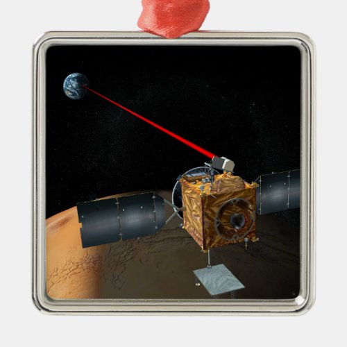 Mars Telecommunications Orbiter Metal Ornament