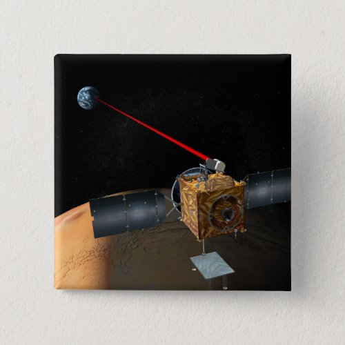 Mars Telecommunications Orbiter Pinback Button