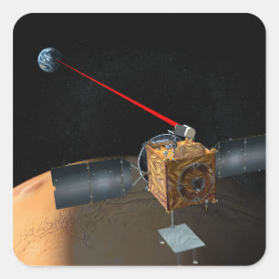 Mars Telecommunications Orbiter Square Sticker
