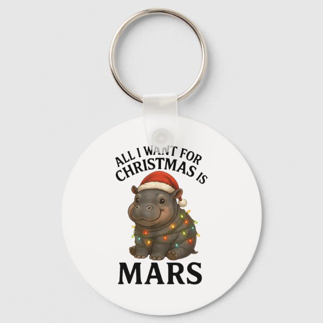 Mars The Hip Christmas Baby Hip Mars Viral Pygmy H Keychain (Front)