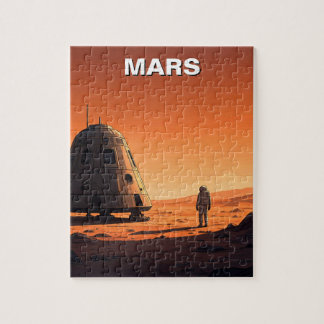 Mars Travel Jigsaw Puzzle