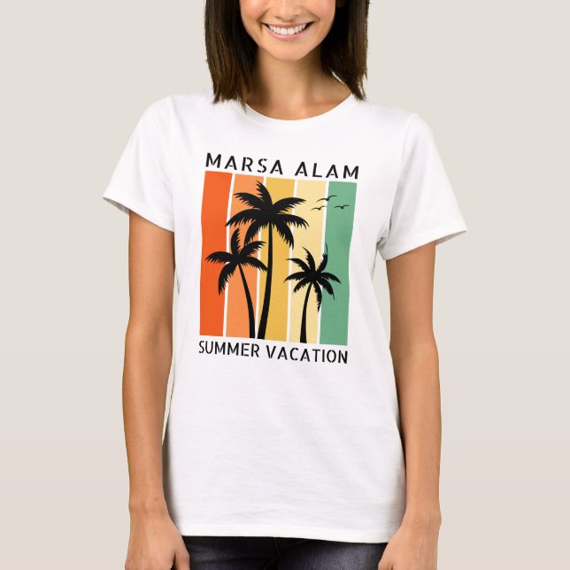 Marsa Alam Summer Vacation T-Shirt (Front)