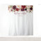 Marsala Floral Greenery wedding photo backdrop