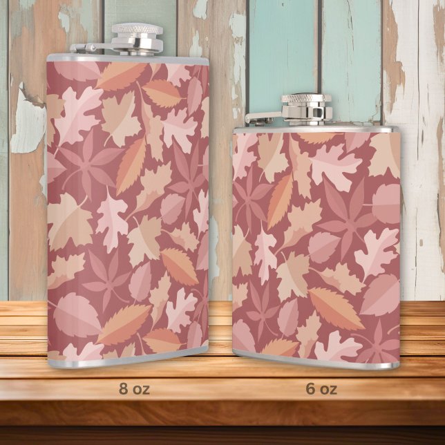 Marsala leaves pattern flask (Creator Uploaded)