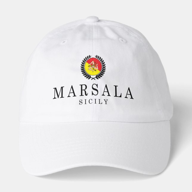 Marsala Sicily Hat (Front)