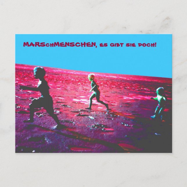 MARSchMENSCHEN Postcard (Front)