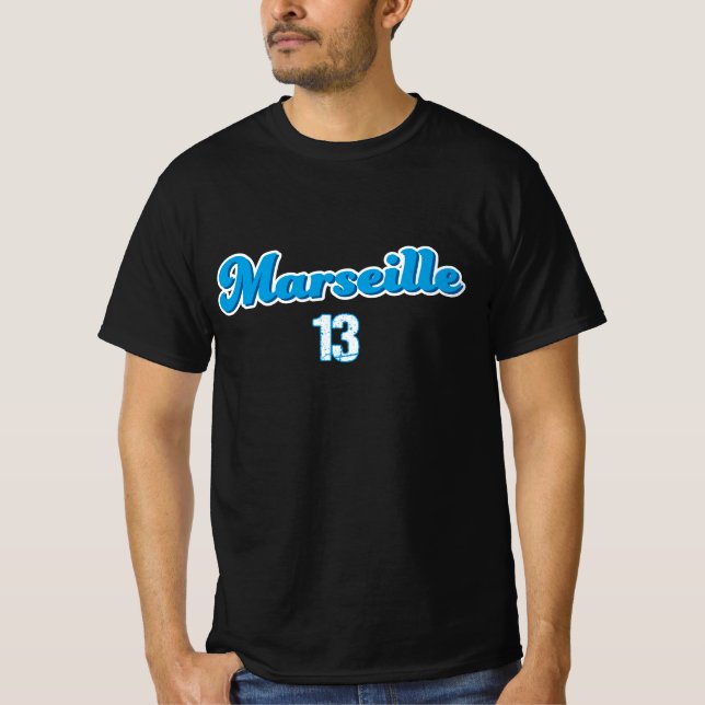 Marseille 13 France T-Shirt (Front)