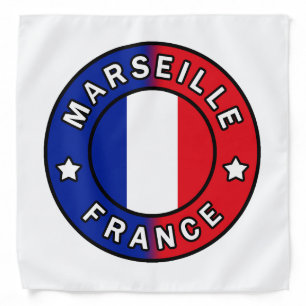 Marseille France Bandana