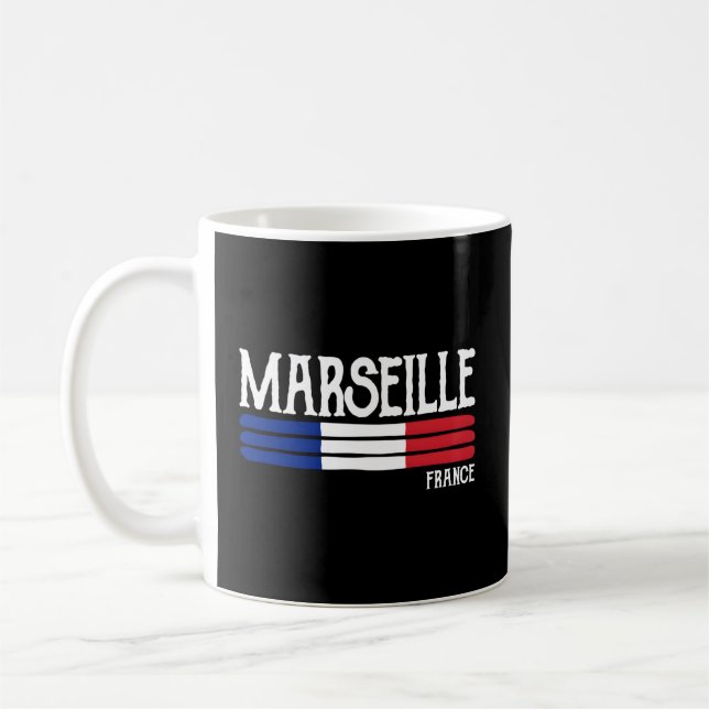 Marseille France Coffee Mug (Left)